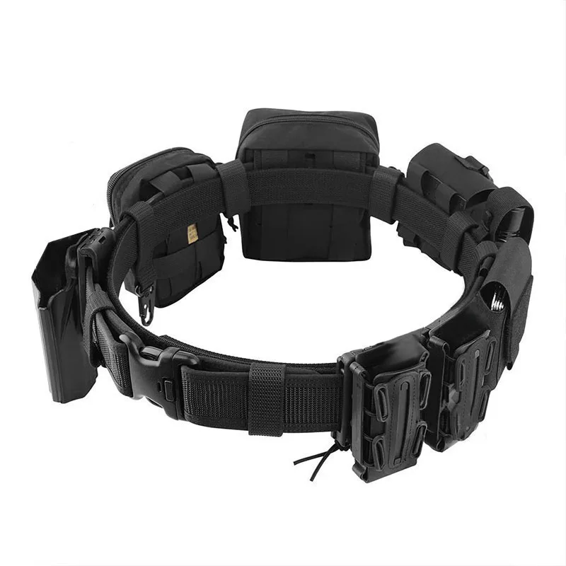 Comfort Mountaineering Sport Enthusiasts Tactical Duty Belt Practical Outer Belt Keepers High Density Material Hunting Gear