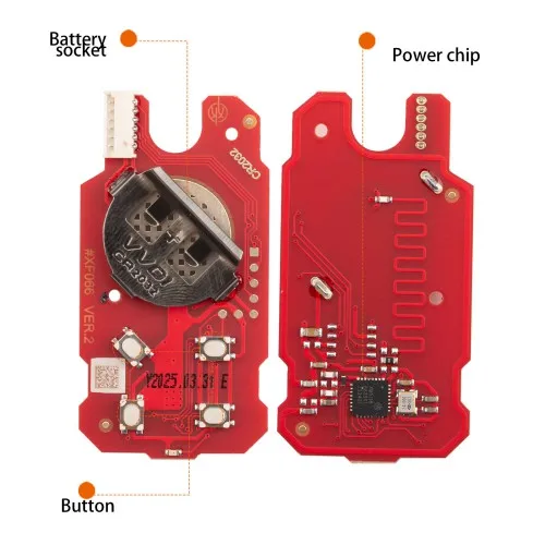 XHORSE XKGHG3EN Masker Style 4 pulsanti Garage Remote Telecomando universale di seconda generazione_voghion.com