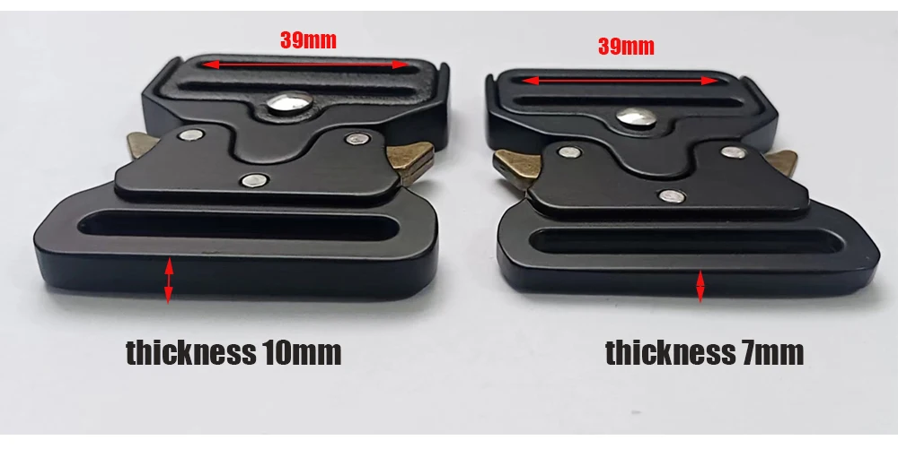 Adjustable 20mm Metal Backpack Buckle Heavy Duty Clip Quick Release Buckle  With Glider for Backpacks 3/4inch Metal Bag Buckles