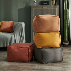Modern Style Fabric Furniture accessories beanbag footstools ottoman cube bean bag footrest NO 5