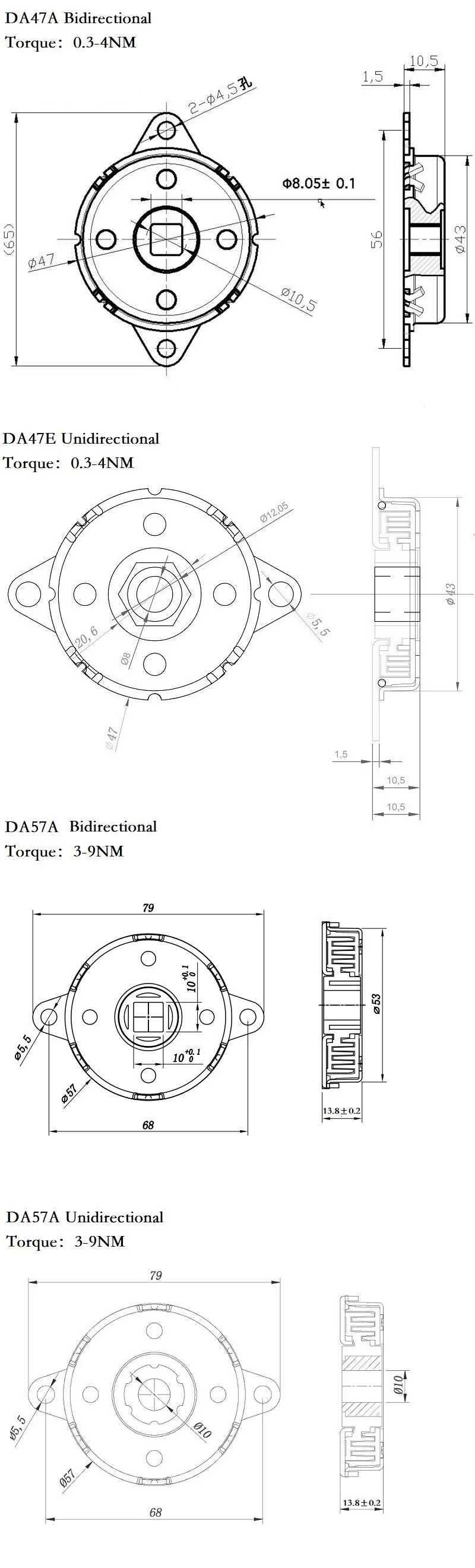 Metal Rotary Damper - Soft Close Solutions for Home & Office