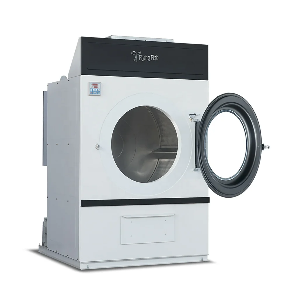 Hot Sale Full Stainless Steel Industrial Gas Heating Steam Heated 20kg 25kg Laundry Tumble Dryer Machine details