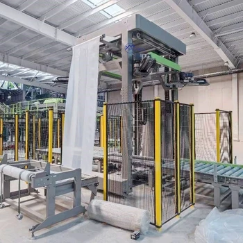 High-efficiency Full Automatic Goods Stretch Film Pallet Wrapping Machine
