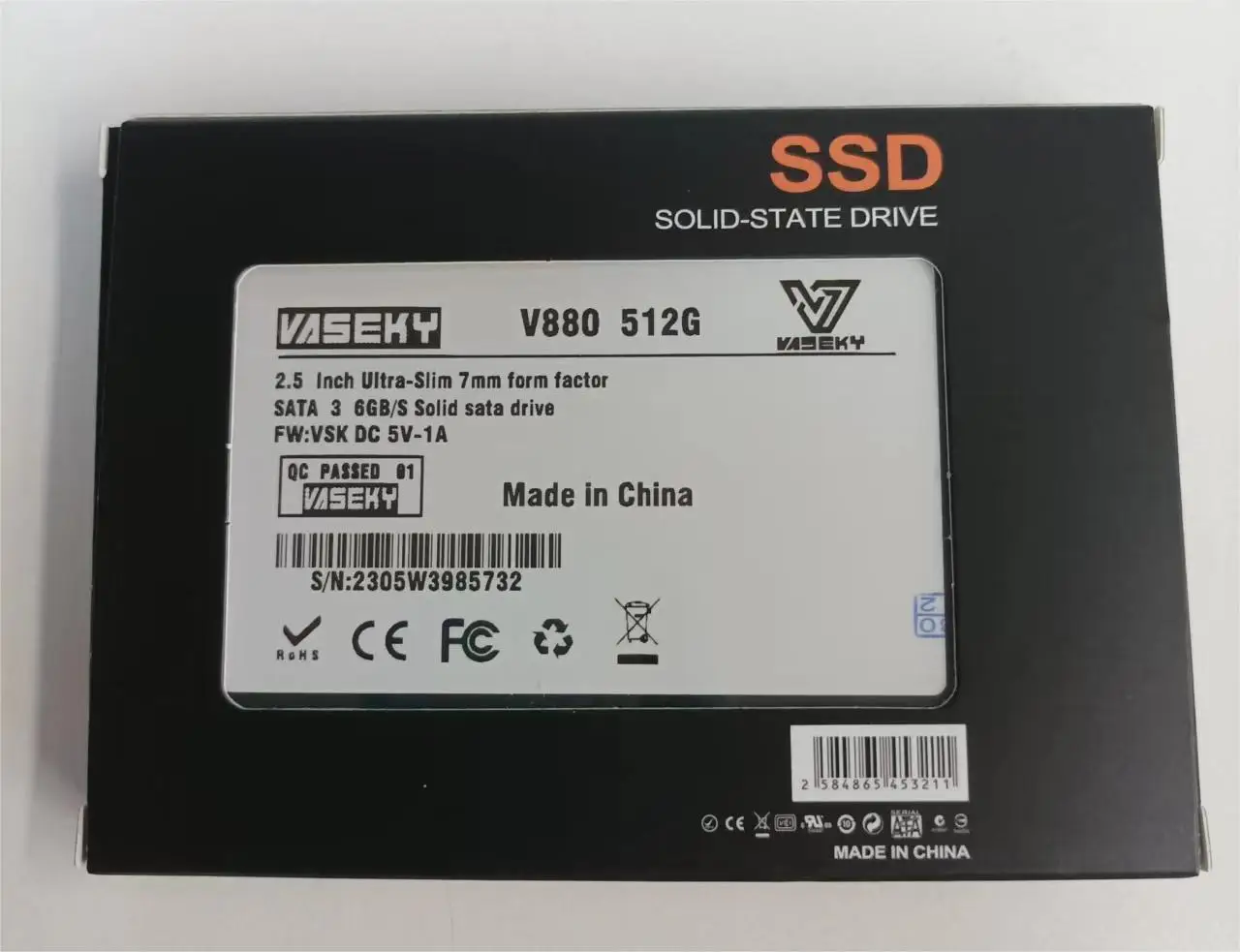 High Speed SSD Drives by Vaseky - 4TB to 120GB Options