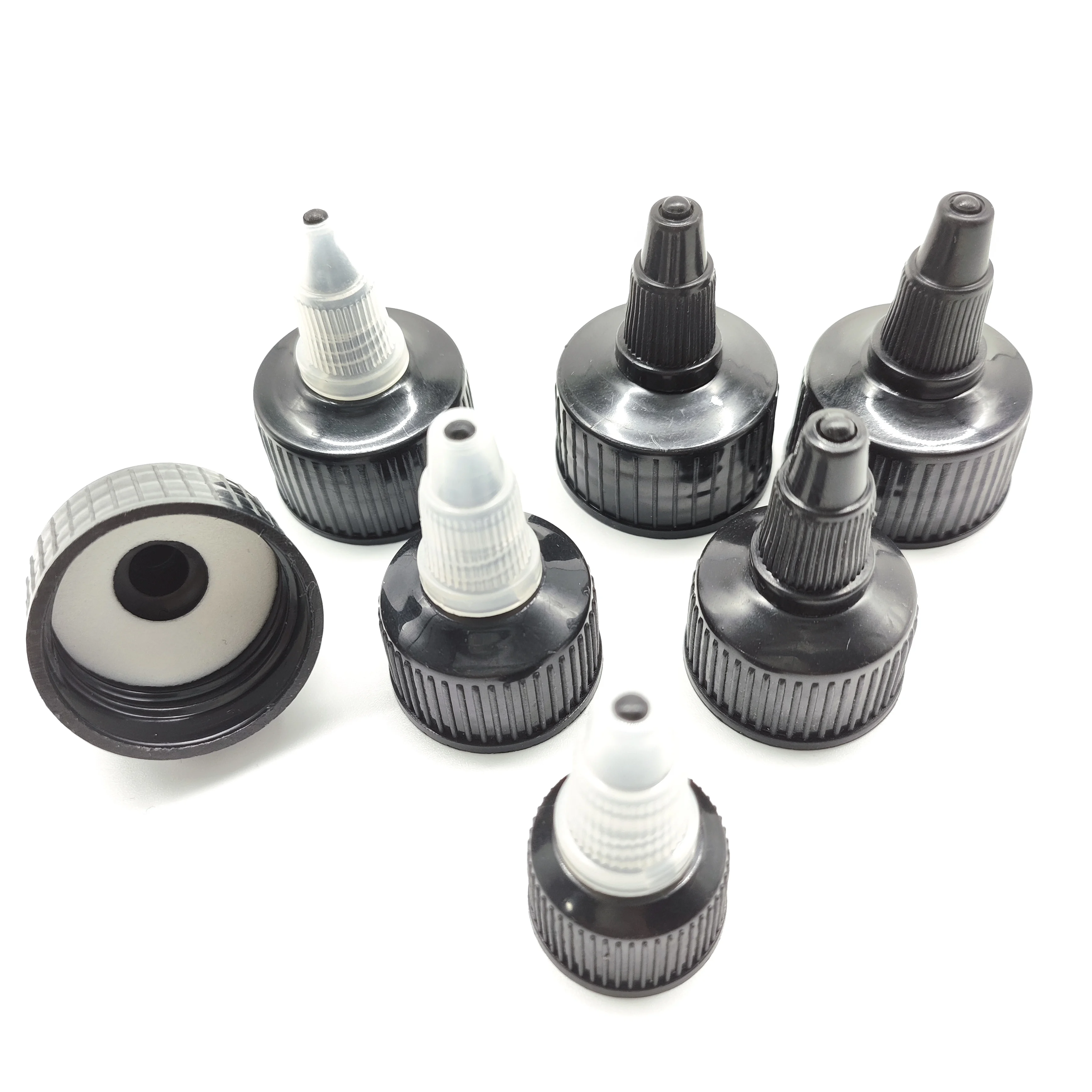 Variety Different Size Available Customized Color Plastic Nozzles Cap for Ketchup Bag Pouch