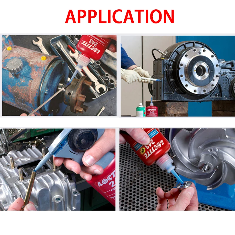 Original Loctite 243 Wholesale High Quality Hot Selling Blue Anaerobic
