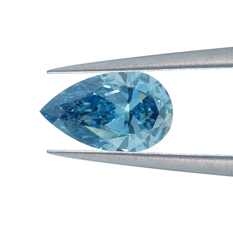 Fancy Vivid Blue CVD Lab Grown Diamonds GIA Certified Carat