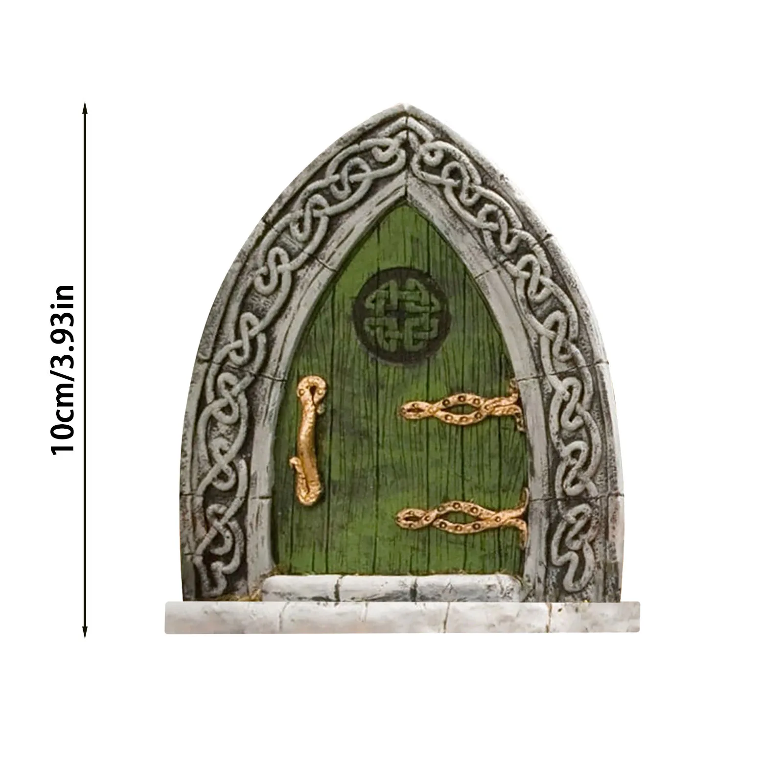 6 Houten Miniatuur Tuindeuren – 9x6 Cm – Feeënkasteel Decoratie Voor Tuin, Bloempot En Buiten – Kleurrijk En Weerbestendig