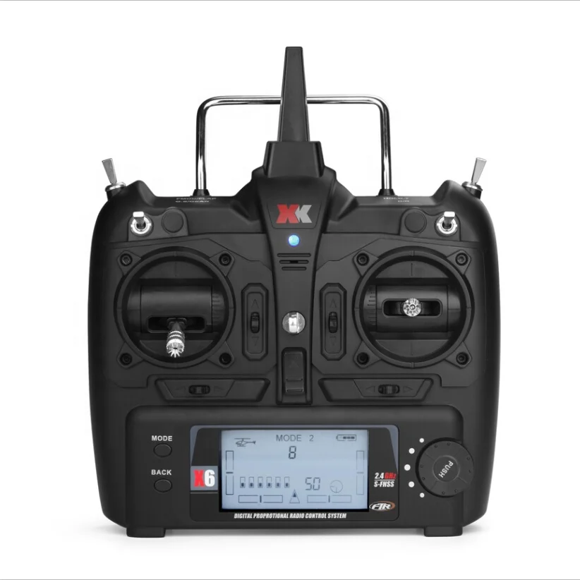 WL Toys XK K130 RC Helicopter 6-Channel Flybarless, Ready-to-Fly