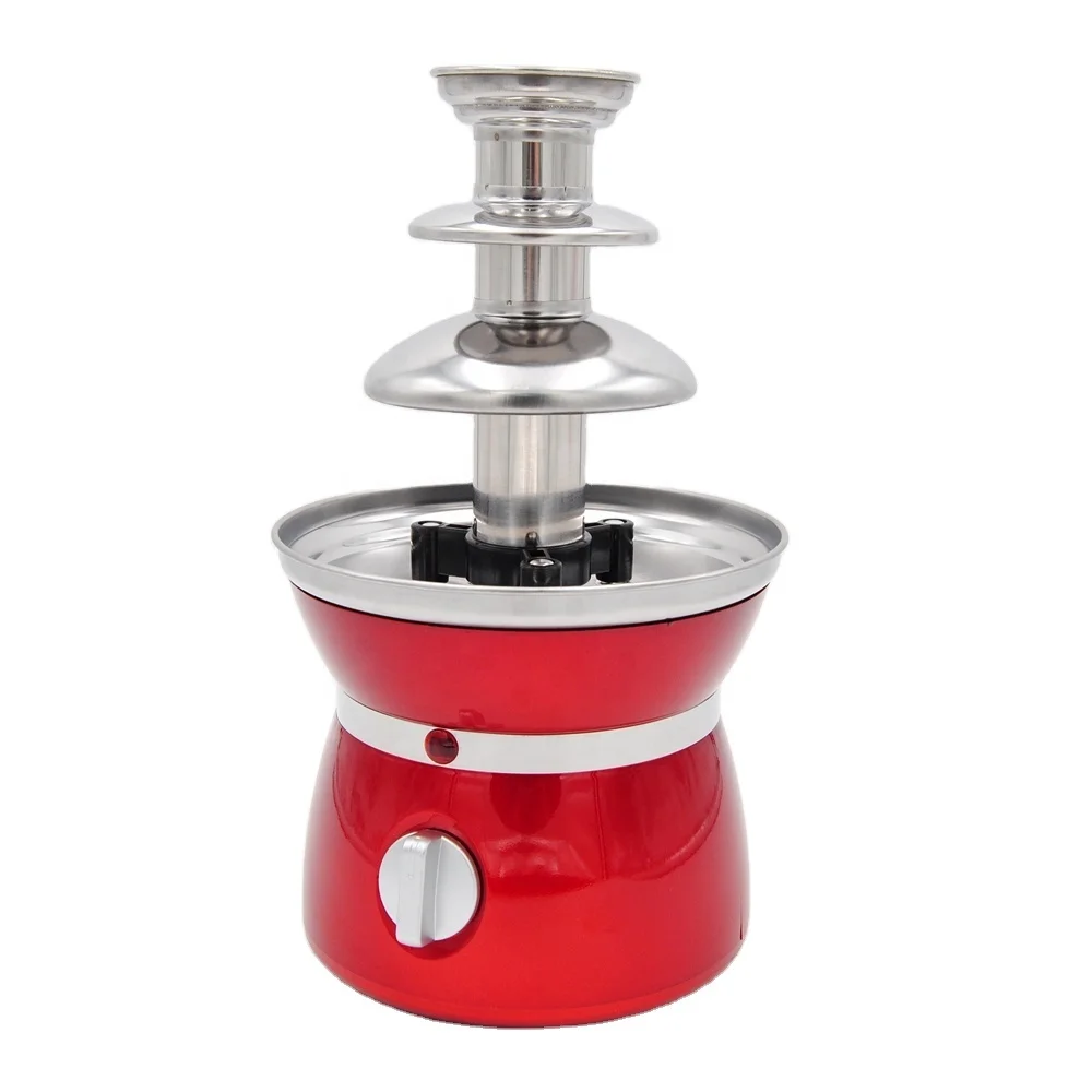 Станок для плавления шоколада, коммерческий Электрический Ретро-фонтан для шоколада с управлением ручкой, устройство для плавления шоколада