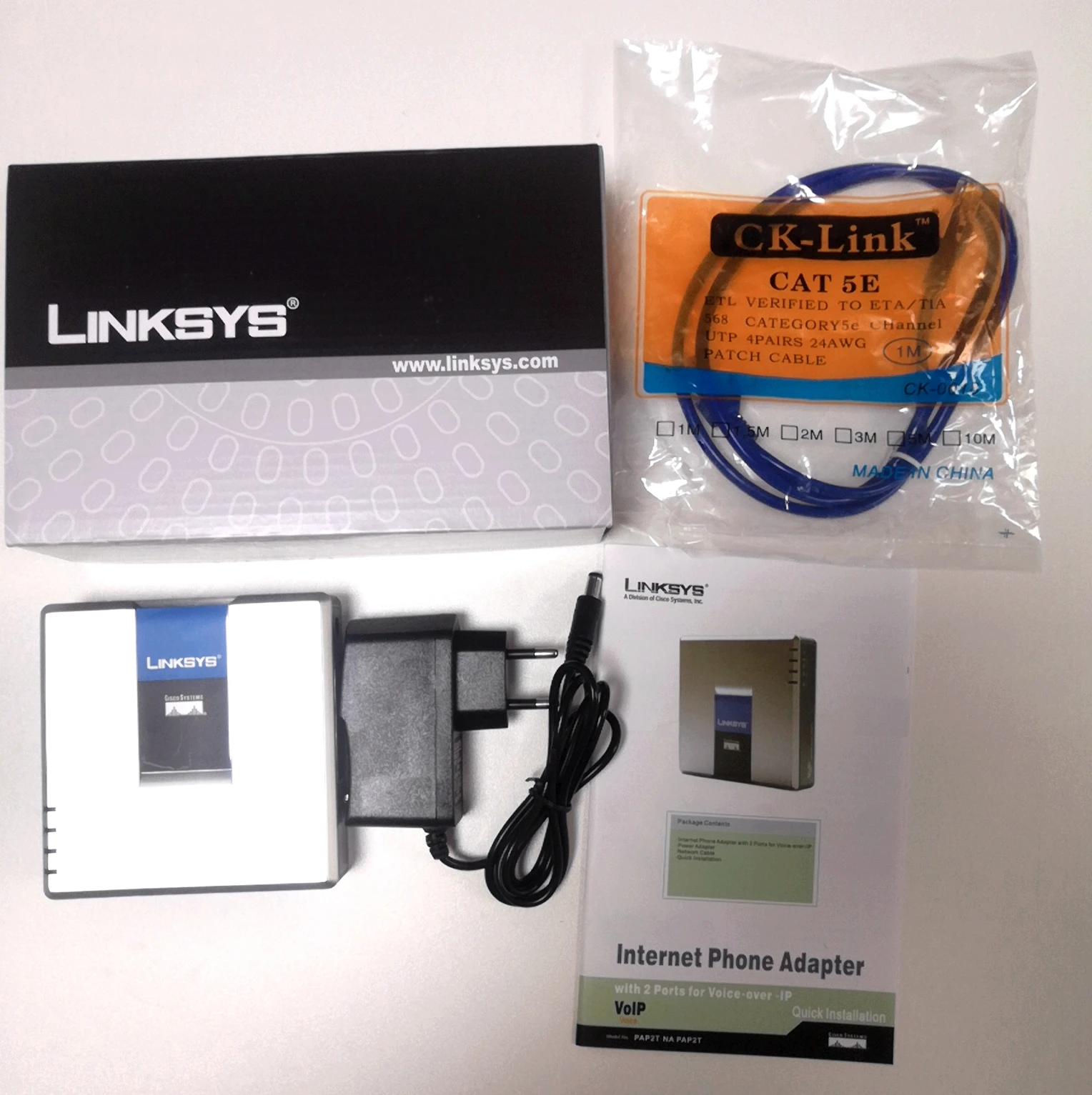 LINK SYS PAP2T NA / VOIP ATA / Gateway