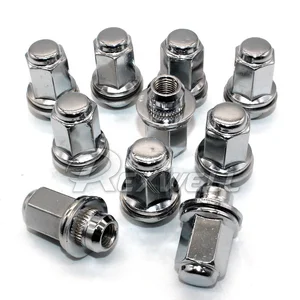 Chrome Wheel Hub Nut M12 X1.5 for TOYOTA Lexus Cars 90942-01058 9094201058