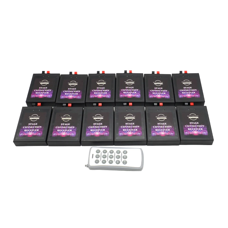 Wireless Remote Control Fireworks Firing System 12 Channel Blasting Balloon Fireworks Ignition Device Fire Control Systems