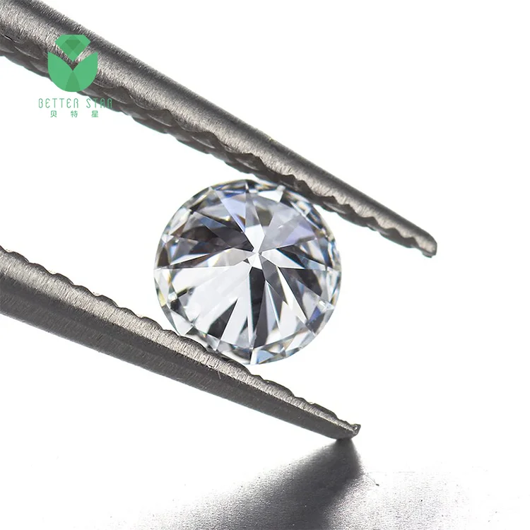 Lot De Diamants CVD Ronds 2.40 Mm - Couleur D - Clarté IF - Certifiés AGL - Non Traités - Inde