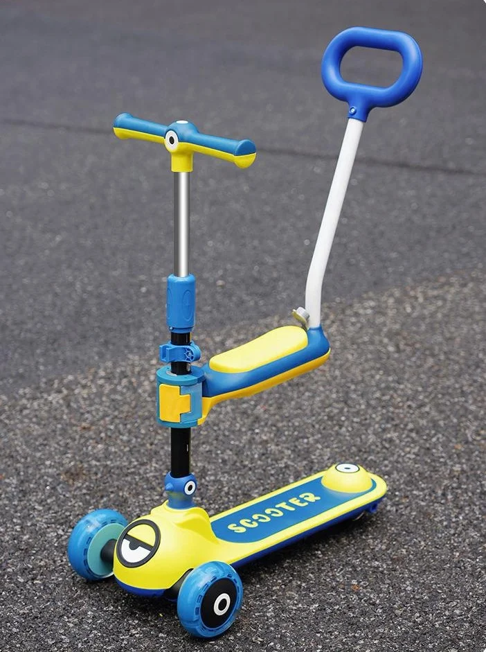 Детские игрушки, детский складной скейт, скутер, низкая цена, 3 в 1, самокат для детей