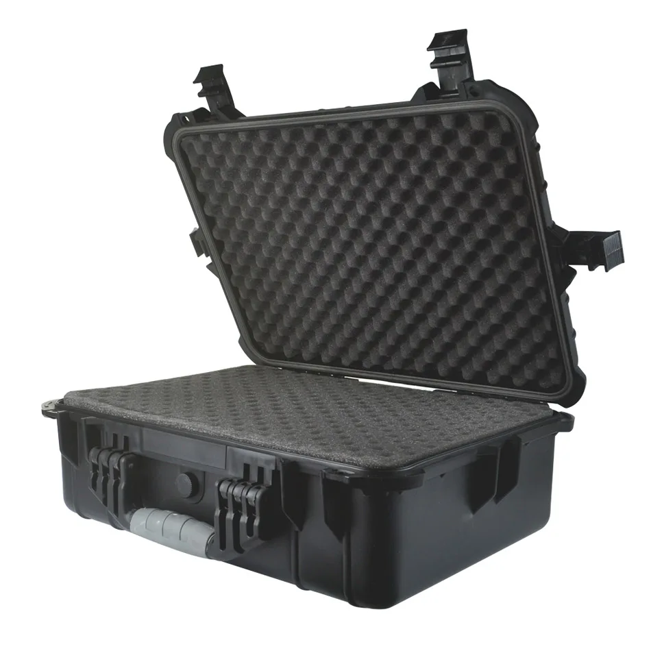 Plastic Portable case Box with Foam  Watch Suitcase