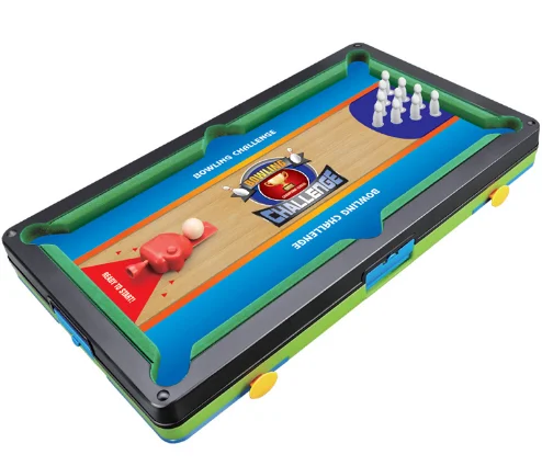 Franklin Sports Table Top Sports Game Set - 5-in-1 Sports Center Indoor  Sports Games - Tabletop Soccer, Basketball, Hockey, Bowling + Pool