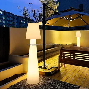 Modern Luxury LED Floor Lamp for Living Room Sofa Beside Corner Lighting with Remote Control Plastic Body & Study Light