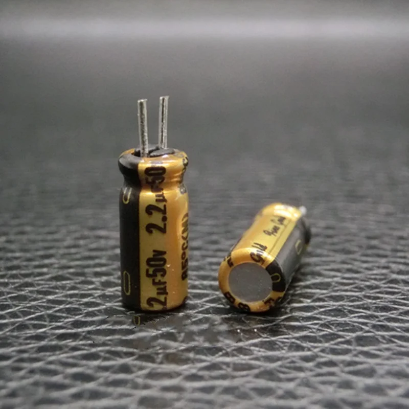 Muse Fine Gold Nichicon UFG1H2R2MDM 2,2uF 50V 85°C 5x11 RM2,5 [10 Pcs