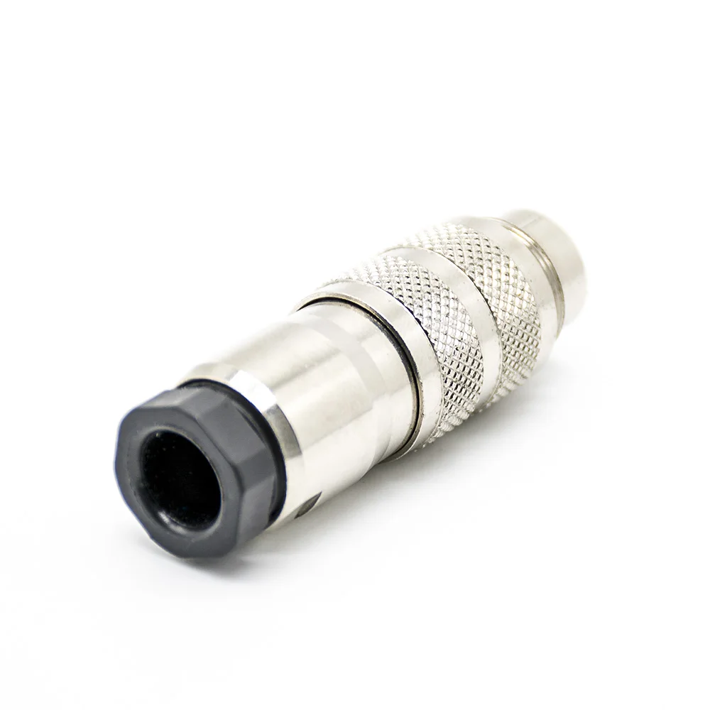 6 Pin Connector Male M16 Circular  Assembled Metal Aviation Plug