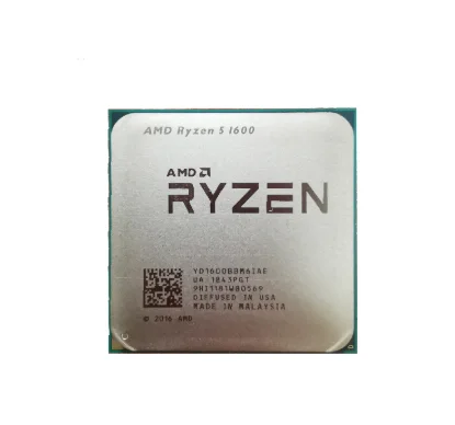 Ryzen 5 1600 R5 1600 3.2 Ghz Six-core Twelve-thread 65w Cpu 