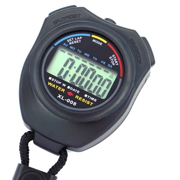 Chronograph Digital Laboratory Medical Stopwatch Handheld Sports Timer ...