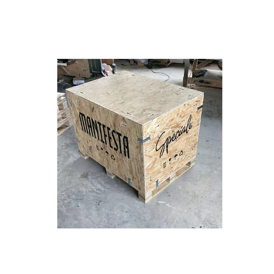 Un Approved Dangerous Goods Box Made of Plywood Crate for Sea Shipping or Air Freight