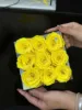 Nine flowers small square box 15*15 * 8cm