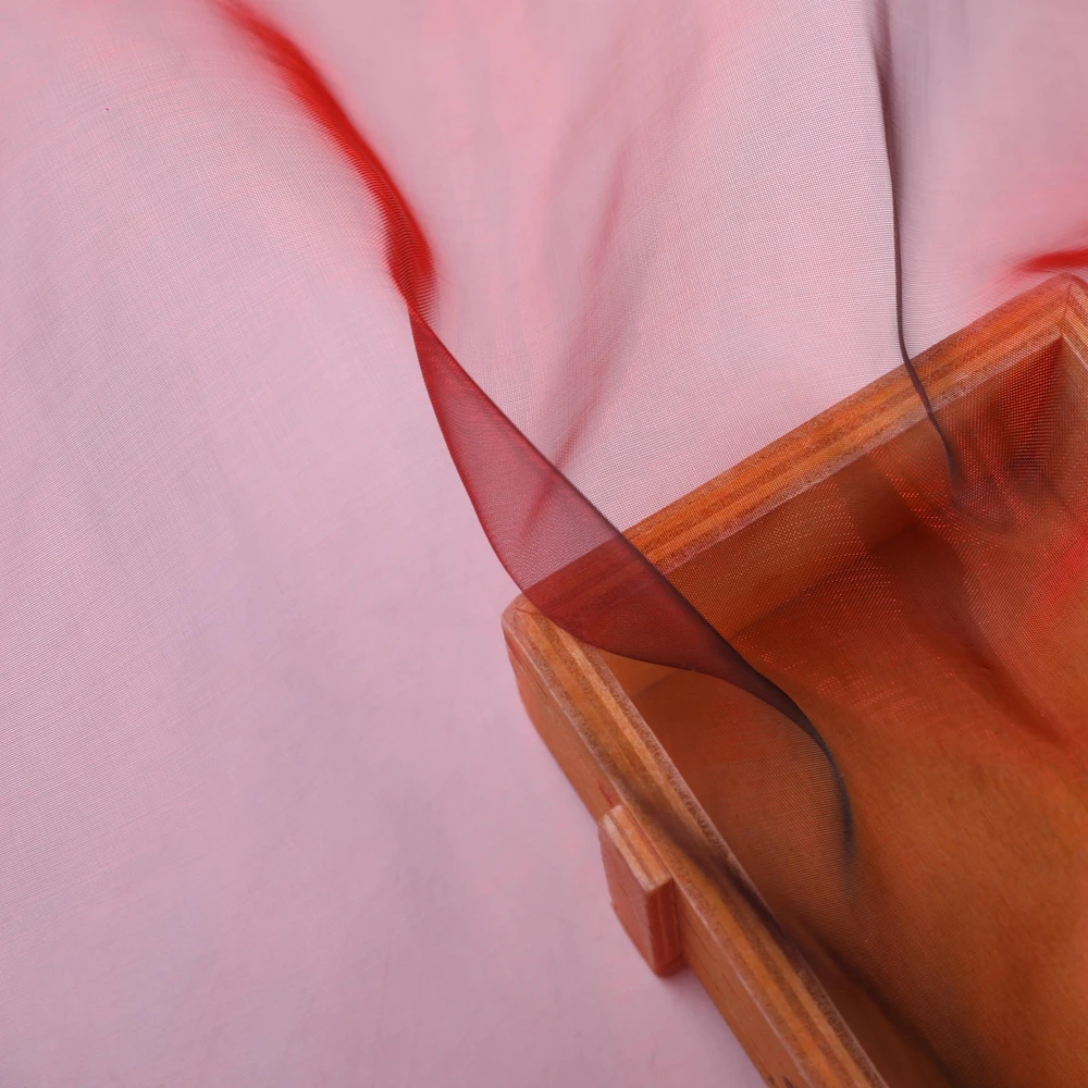 Оптовая продажа полиэфирная нейлоновая яркая ткань плотная многослойная рубашка Тюлевая легкая Свадебная