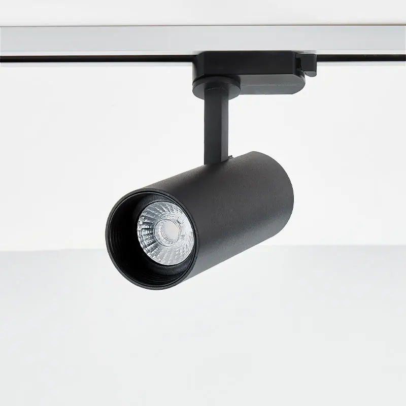 Трековый светодиодный светильник 10 Вт 20 Вт 30 Вт Трековый Точечный светильник коммерческое освещение для магазинов одежды супермаркета Трековый светильник