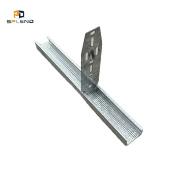 Wholesale building materials galvanized steel  Light steel keel C50 channel/C50 furring channel