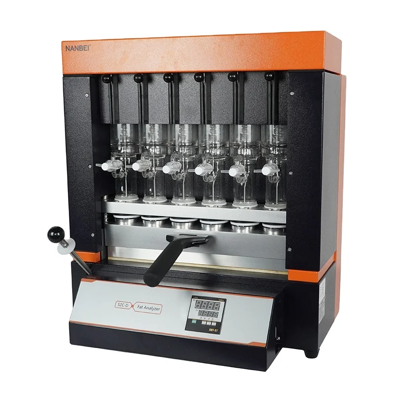 6 Channels Soxhlet Method for Fat Extraction Apparatus Soxhlet Extraction Fat Analyzer