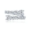 White Gold-Moissanite+GRA Certificate