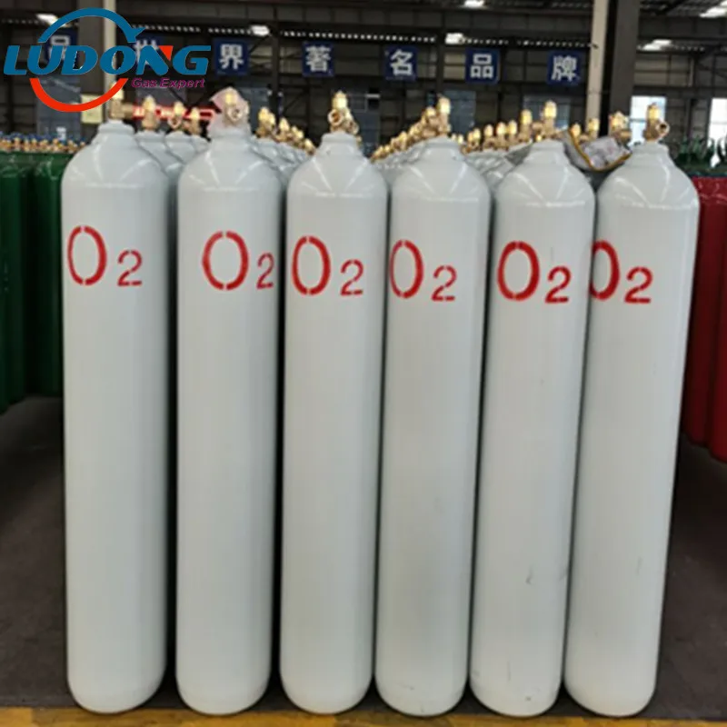 99.999% кислородный газ/Кислород высокой чистоты/кислородный газ UHP, наполнение в газовый баллон 40 л/47 л