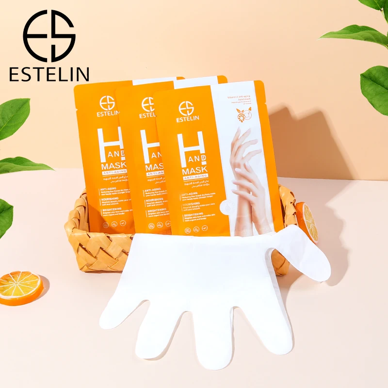 Moisturizing Spa For Hands ESTELIN Vitamin C Anti-Aging Hand Mask