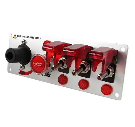 Ignition Switch Panel Car Racing Switch Panels with LED Toggle Push ...