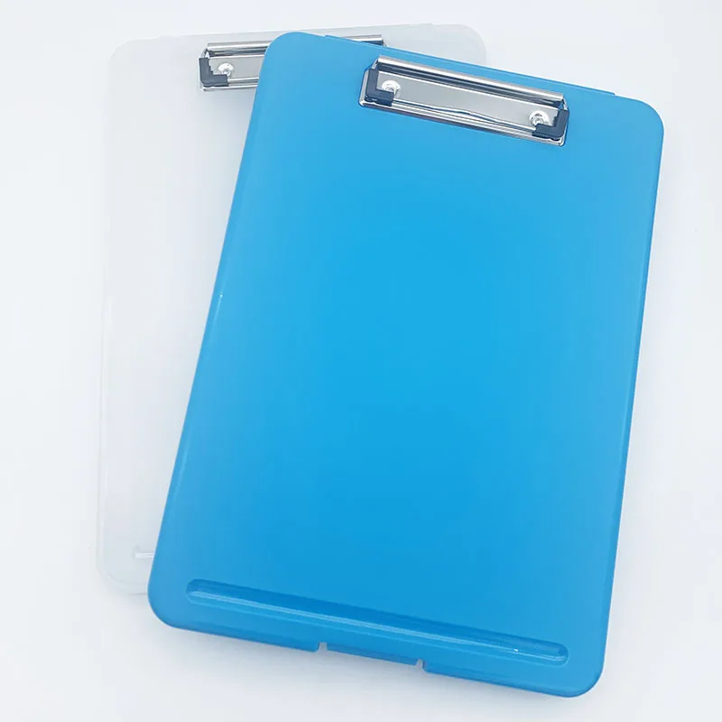 
Многофункциональный пластиковый ящик для бумаг A4 с логотипом на заказ с держателем для ручек 