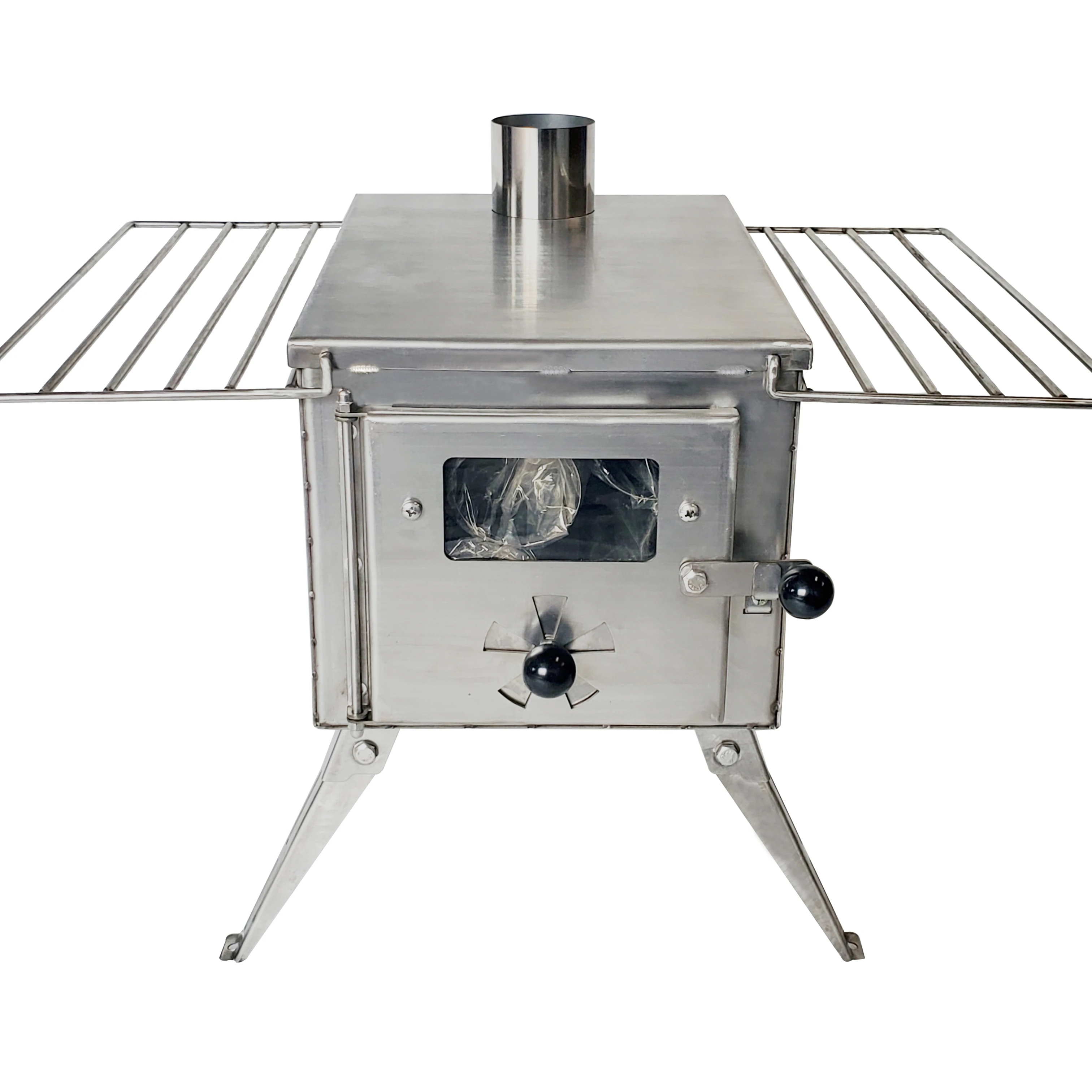 Titanium Stove,4 Season Bell Tent with Stove