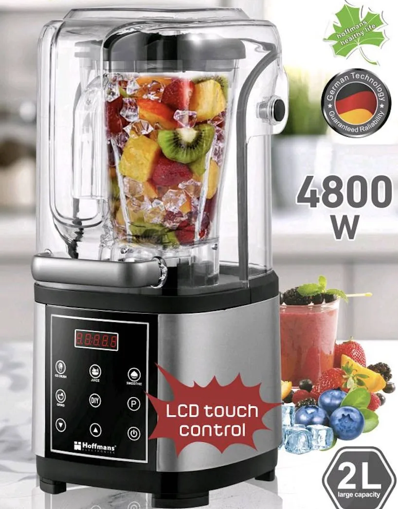 Hoffmans Electronics HM-2093 Smart Touch Blender 4800W High Speed