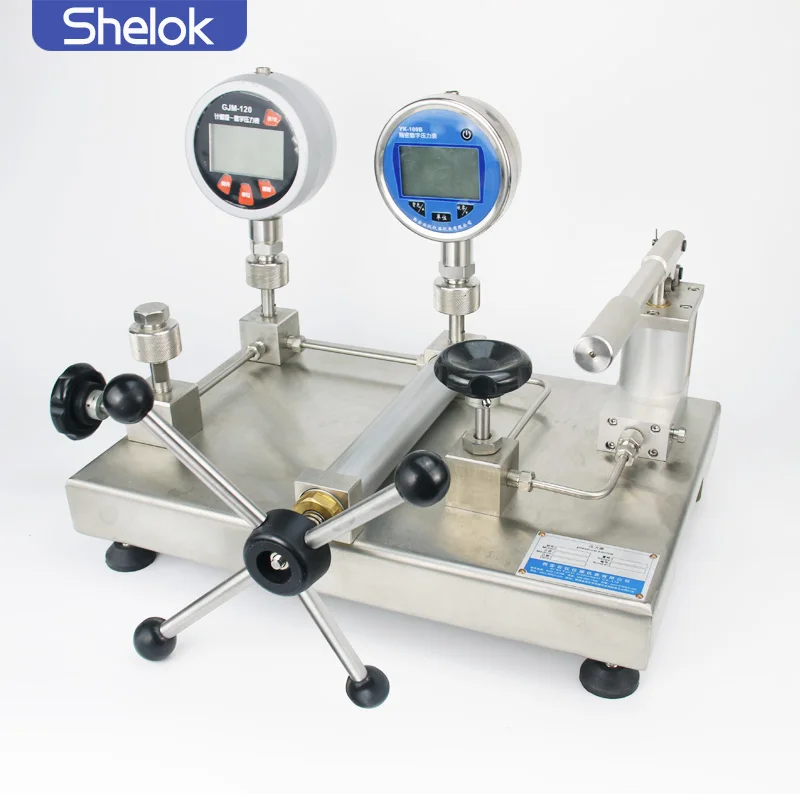 New Product Portable Hydraulic Hand Held 700 Bar Calibration Pumps Differential Pneumatic Pump Pressure Gauge Calibrator