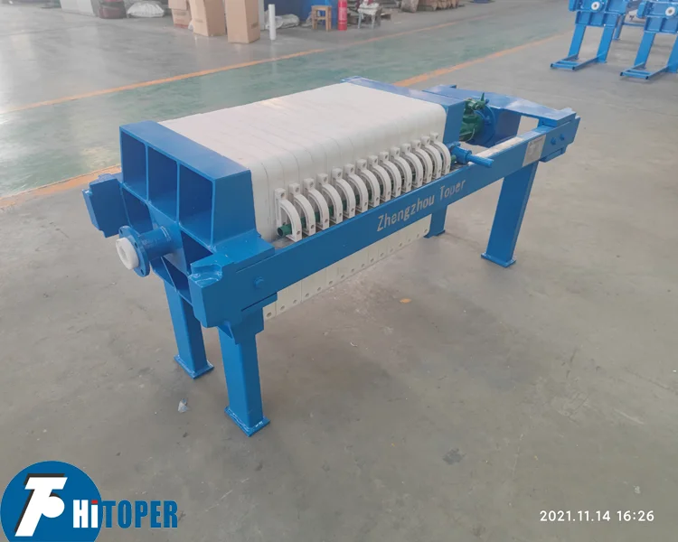 Small Manual Filter Press of Screw Press Sludge Dewatering