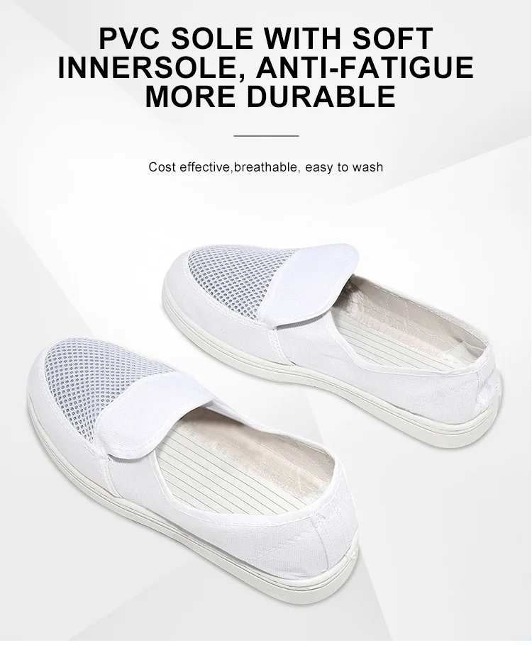 Antistatic Shoes Esd Pvc Sole Man Work Shoes For Electronic Computer