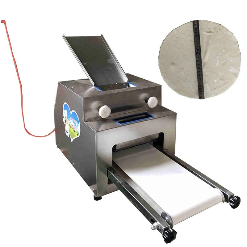 Electric Pizza Base Making Machine Automatic Pizza Dough Roller Making Machine