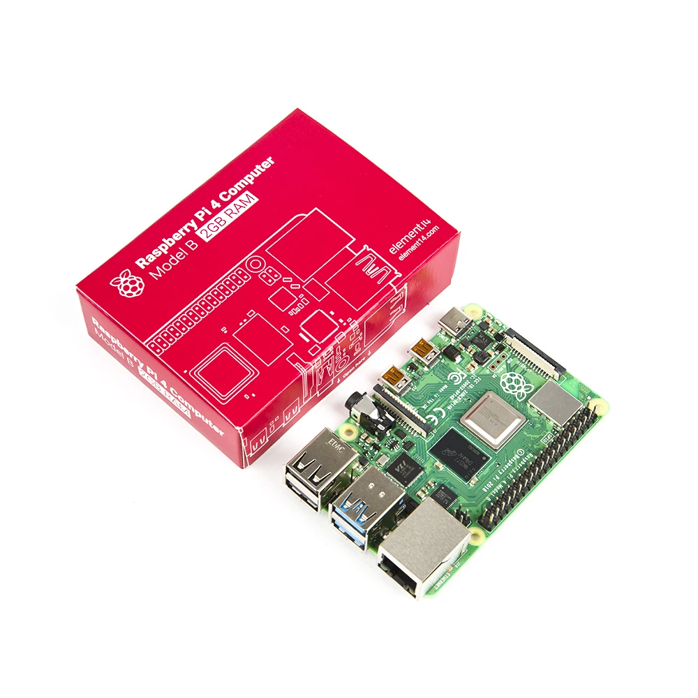 Raspberry Pi 4 Model B - Enhanced Performance & SD Card Slot