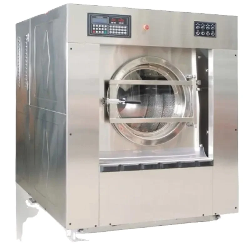 Commercial Large Tumble Dryers and Washers for Hotels Industrial Stainless Steel Housing for Jeans and Carpet Cleaning