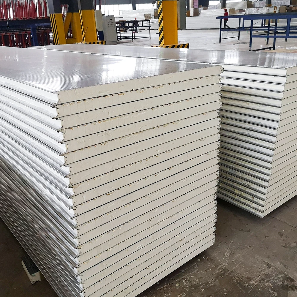 Polyurethane Insulation Board Cold Storage Plate Factory Price Product Customization Pur Pu Sandwich Panels for Cold Room