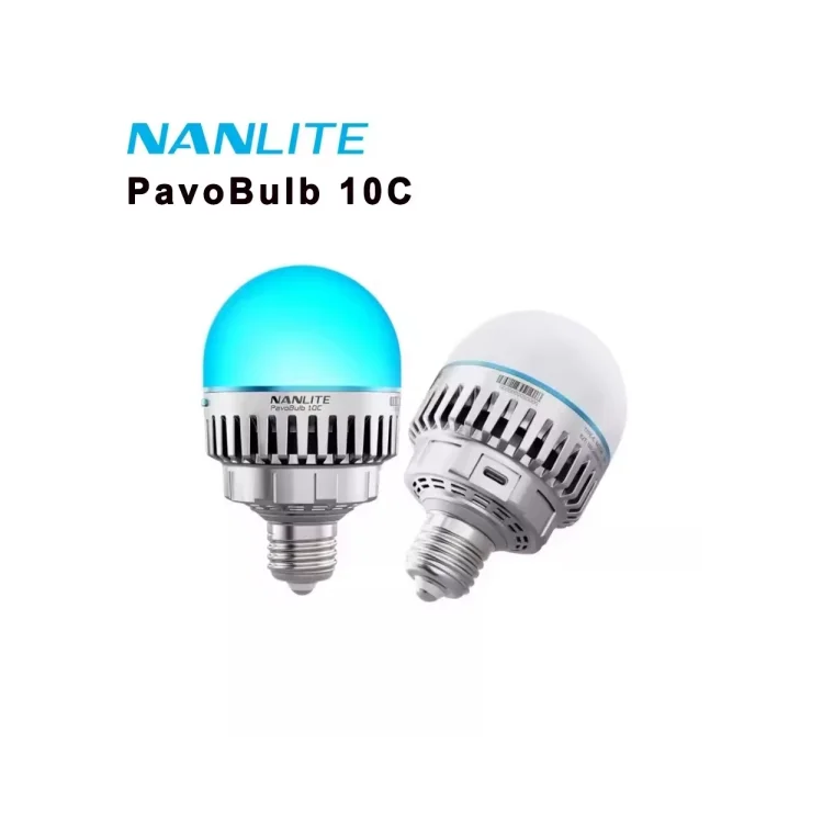 Nanguang Nanlite PavoBulb 10CRGBLEDスマート電球RGBWW2700K