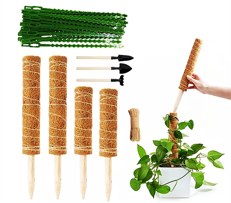 Natural Stackable Totem Pole Moss Pole Monstera Plant Moss Pole For ...