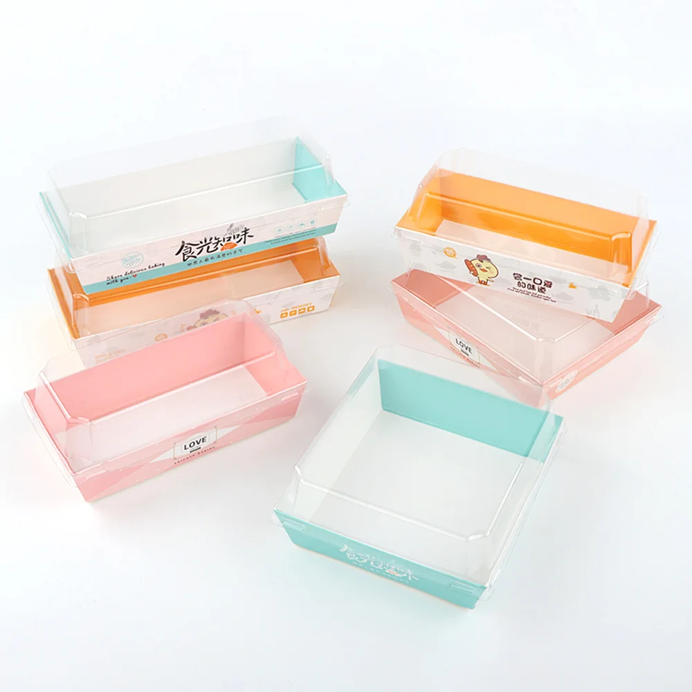 Extra Large Kraft Paper Tray for Party Food Salad Sushi Dessert Brownie Bakery Pastry Takeaway Eco Friendly Packaging