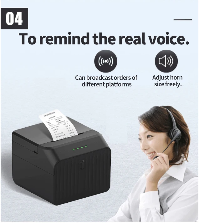 MHT-P58C/P58D Mini Thermal Receipt Printers - USB & Bluetooth